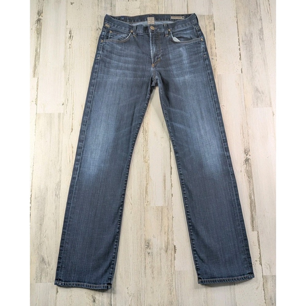 Citizens of Humanity Jeans Mens Fits 31x32 Stretch Denim Evans Straight USA Made